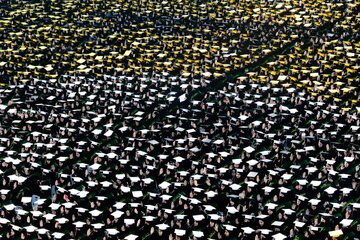 العتبة العباسية تقيم حفلا مركزيا للإحتفاء بأكثر من 5000 طالبة من خريجات الجامعات العراقية