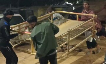 تریپورہ میں مسلمان رکشہ پلر کو ریت میں دفن کر کے آگ لگانے کی کوشش