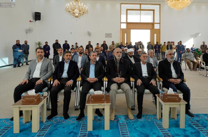 تقرير مصور/ العتبة العلوية المقدسة تفتتح حسينية أمير المؤمنين (ع) بمناسبة ذكرى وليد الكعبة