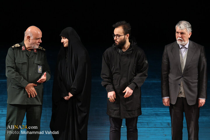 سردار ایرج مسجدی، معاون هماهنگ کننده نیروی قدس سپاه در آیین اجرای ارکستر سمفونی ایرانمرد به منظور گرامی داشت یاد و خاطره سردار سرافراز اسلام شهید سپهبد حاج قاسم سلیمانی