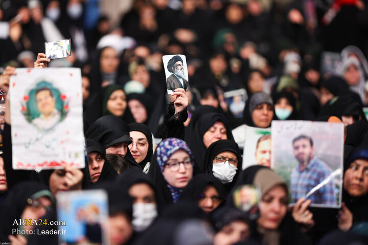 “Hevdîtina Malbatên Şehîdên Îqtîdarê (Desthilatdarîyê) digel Rêberê Şoreşê di Roja jidayikbûna Emîrê Emîrul Mominîn (s.x) de”