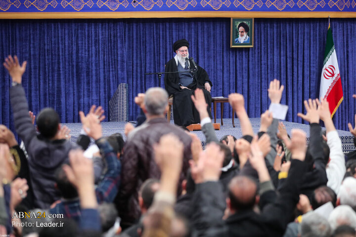 “Hevdîtina Malbatên Şehîdên Îqtîdarê (Desthilatdarîyê) digel Rêberê Şoreşê di Roja jidayikbûna Emîrê Emîrul Mominîn (s.x) de”