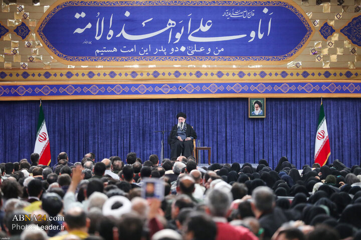 “Hevdîtina Malbatên Şehîdên Îqtîdarê (Desthilatdarîyê) digel Rêberê Şoreşê di Roja jidayikbûna Emîrê Emîrul Mominîn (s.x) de”