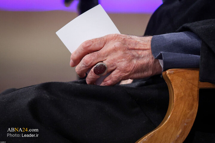 دیدار خانواده شهدای اقتدار با رهبر انقلاب در روز میلاد امیرالمومنین(ع)