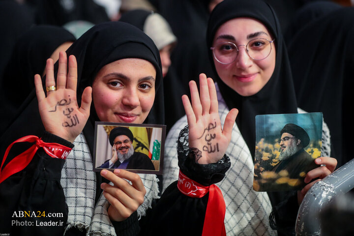 دیدار خانواده شهدای اقتدار با رهبر انقلاب در روز میلاد امیرالمومنین(ع)