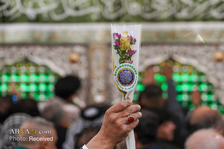 ادای احترام خادمان حرم علوی به مناسبت میلاد مولود کعبه