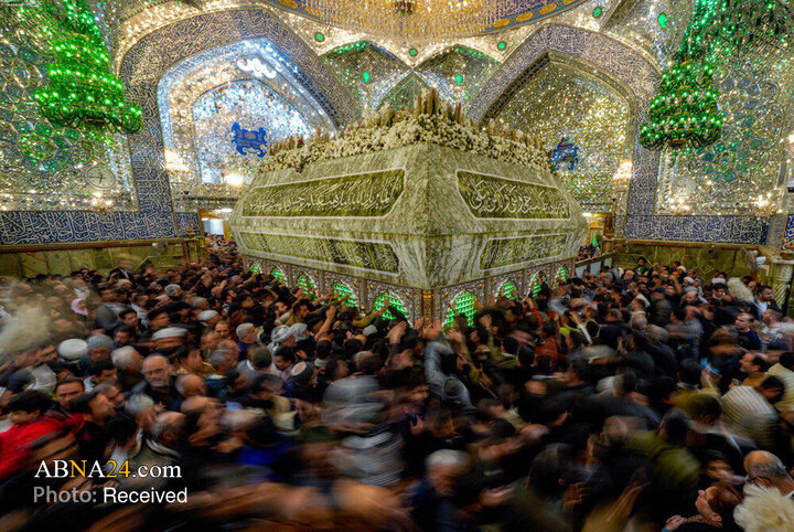 حرم علوی به مناسبت میلاد مولود کعبه