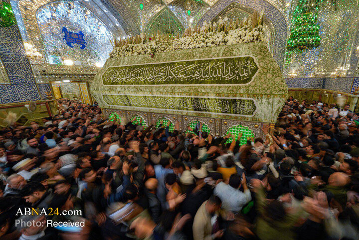 حرم علوی به مناسبت میلاد مولود کعبه