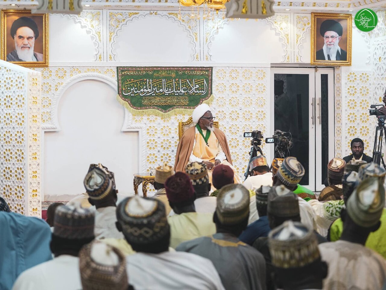 Sheikh Zakzaky (H) Ya Gabatar Da Jawabin Mauludin Imam Ali (AS) + Hotuna