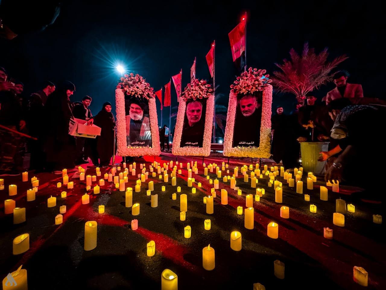 مراسم یادبود ششمین سالگرد شهادت رهبران مقاومت در عراق برگزار شد