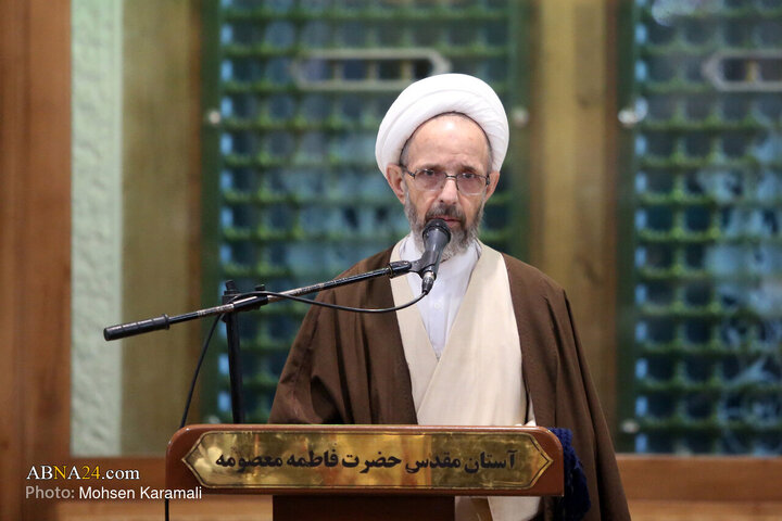 Photos: Khutbah‑Recitation Ceremony by Servants of Hazrat Masoumeh Holy Shrine in Commemoration of Ayatollah Mesbah Yazdi