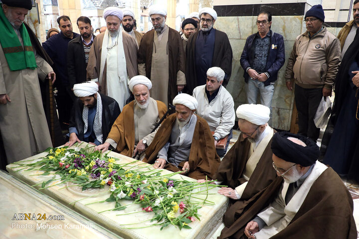 Photos: Khutbah‑Recitation Ceremony by Servants of Hazrat Masoumeh Holy Shrine in Commemoration of Ayatollah Mesbah Yazdi