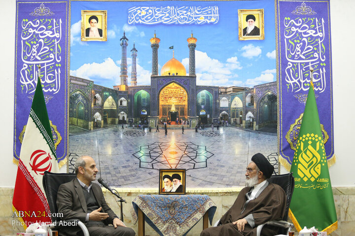 Photos: Head of the Islamic Republic of Iran Broadcasting visits Qom