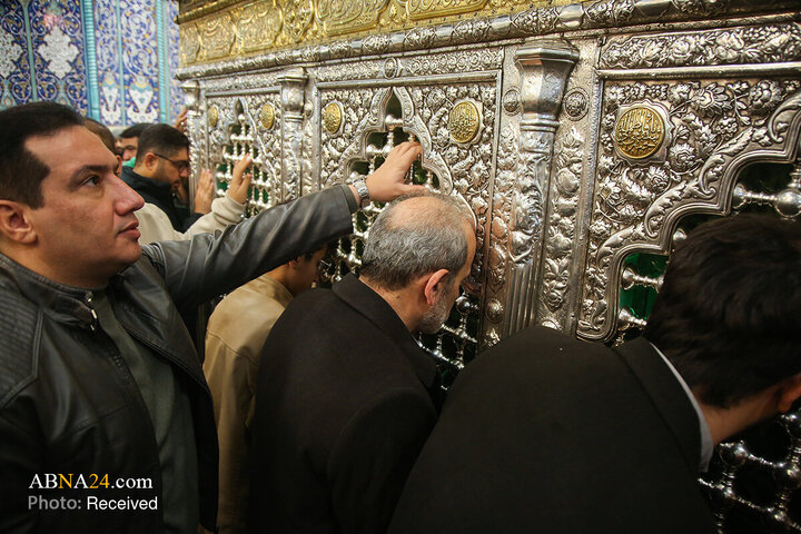 Photos: Head of the Islamic Republic of Iran Broadcasting visits Qom