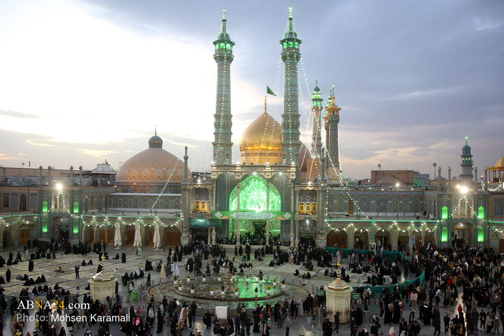 Photos: Imam Ali birth anniversary celebrated at Hazrat Masoumeh holy shrine