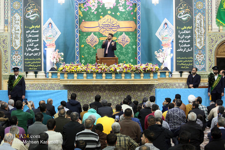 Photos: Imam Ali birth anniversary celebrated at Hazrat Masoumeh holy shrine