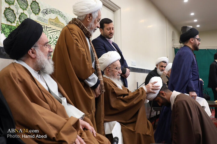 Photos: Turban‑Donning Ceremony for Seminary Students on Imam Ali Birthday