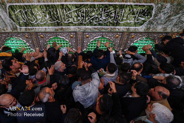 Photos: Tribute by Servants of Alavi Shrine on Imam Ali’s Birthday