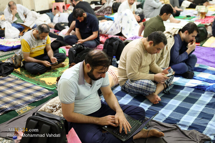 Photos: Spiritual Itikaf Ceremony Held at Abdol-Azim Hasani Shrine