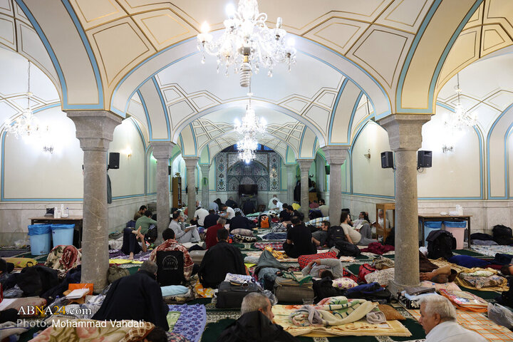Photos: Spiritual Itikaf Ceremony Held at Abdol-Azim Hasani Shrine