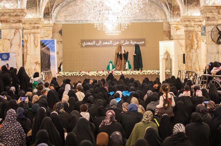 تقرير مصور/ محفل ولائي خاص بالزائرات بمناسبة ذكرى ولادة أمير المؤمنين (ع) برعاية العتبة العلوية