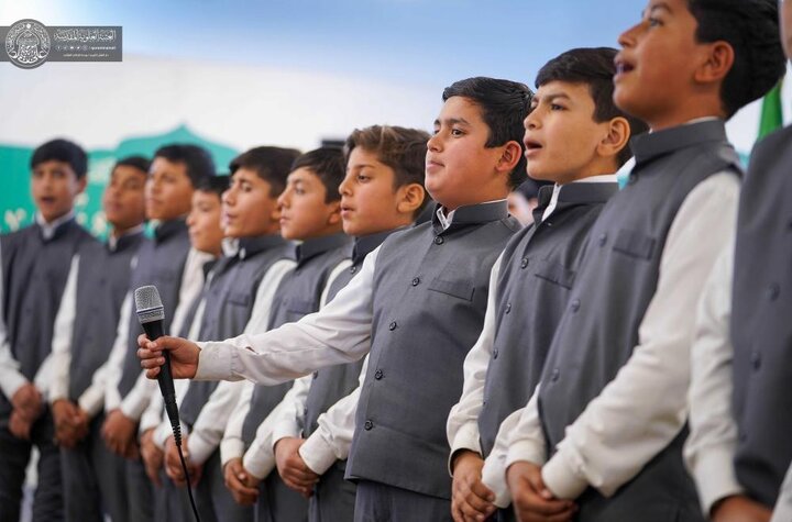 تقرير مصور/ إقامة حفل بولادة امير المؤمنين (ع) وإستضافة الطلبة والشخصيات القرآنية والدينية