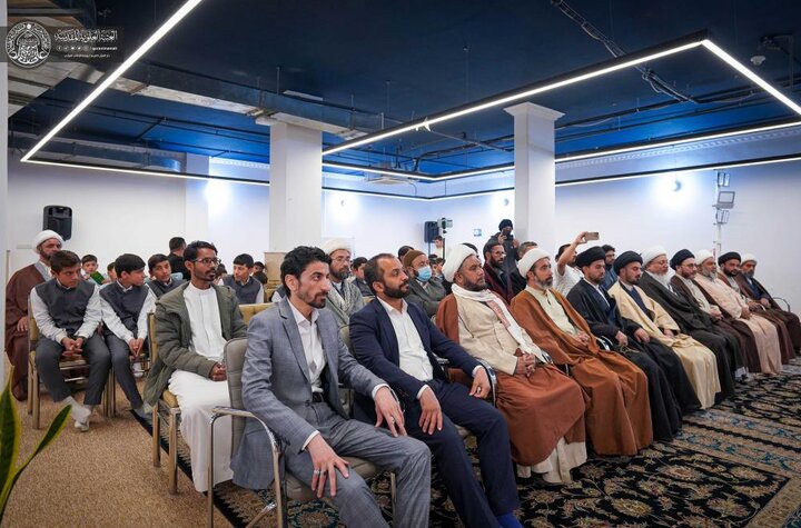 تقرير مصور/ إقامة حفل بولادة امير المؤمنين (ع) وإستضافة الطلبة والشخصيات القرآنية والدينية