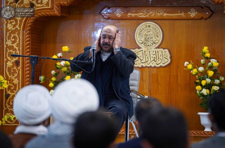 تقرير مصور/ إقامة حفل بولادة امير المؤمنين (ع) وإستضافة الطلبة والشخصيات القرآنية والدينية