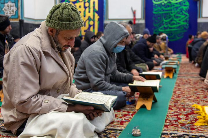 Photos: Spiritual Itikaf Ceremony Held at Imam Reza Holy Shrine