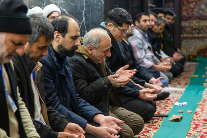 Photos: Spiritual Itikaf Ceremony Held at Imam Reza Holy Shrine