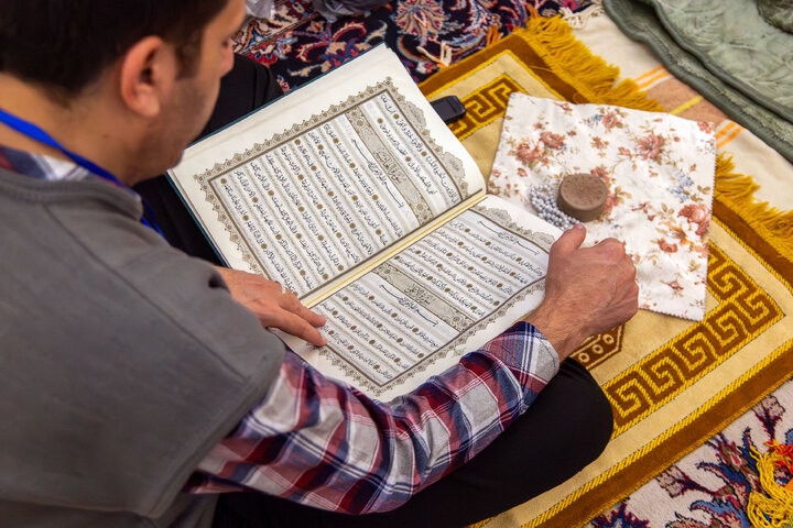 Photos: Spiritual Itikaf Ceremony Held at Imam Reza Holy Shrine