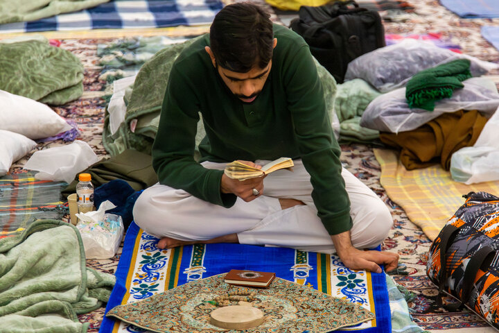 Photos: Spiritual Itikaf Ceremony Held at Imam Reza Holy Shrine