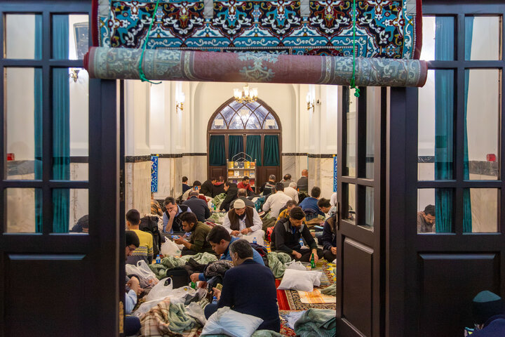 Photos: Spiritual Itikaf Ceremony Held at Imam Reza Holy Shrine