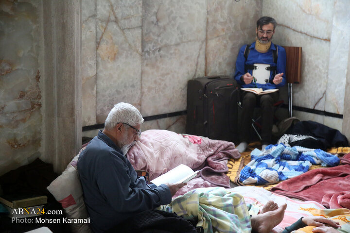 آئین معنوی اعتکاف در مسجد اعظم قم