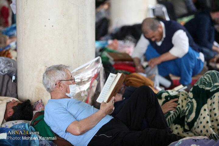 آئین معنوی اعتکاف در مسجد اعظم قم