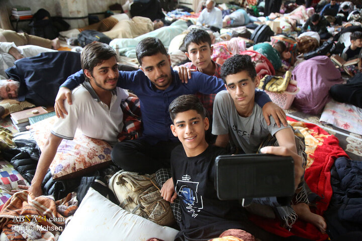 آئین معنوی اعتکاف در مسجد اعظم قم