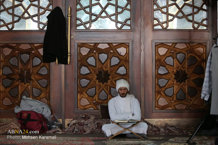 آئین معنوی اعتکاف در مسجد اعظم قم