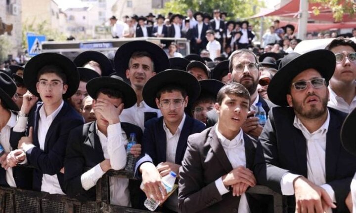 درگیری بین پلیس رژیم اسرائیل و معترضان حریدی در اورشلیم