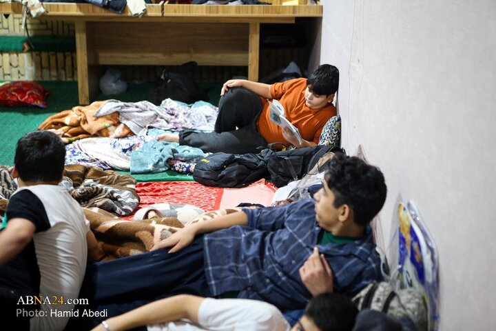 آیین معنوی اعتکاف در مسجد جامع قم