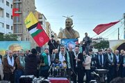 March Held in Beirut on Anniversary of Gen. Soleimani Martyrdom (+Photos)