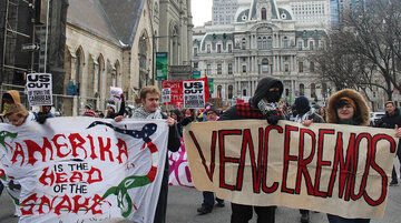 Protestos em massa em todos os EUA condenam agressão militar contra a Venezuela