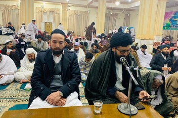 گزارش تصویری | مراسم معنوی اعتکاف شیعیان افغانستان در شهرستان گِرِشک