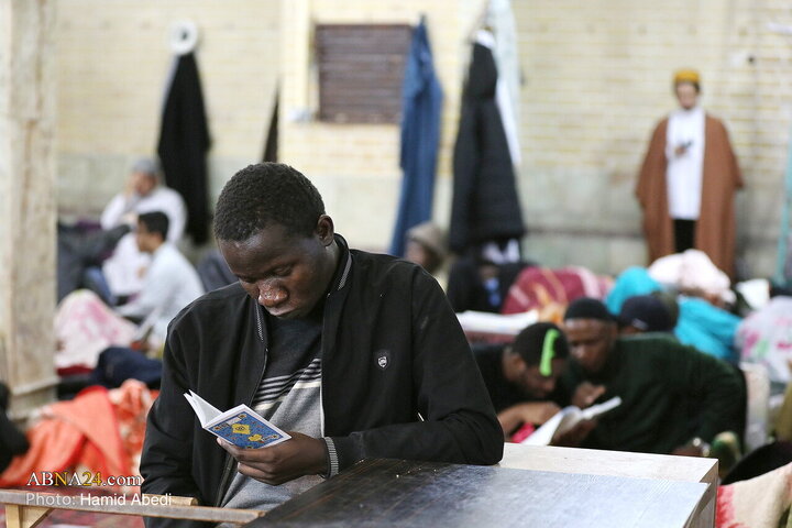 Photos: Spiritual Itikaf Ceremony for Non‑Iranian Seminary Students