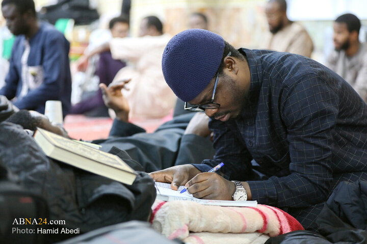 Photos: Spiritual Itikaf Ceremony for Non‑Iranian Seminary Students