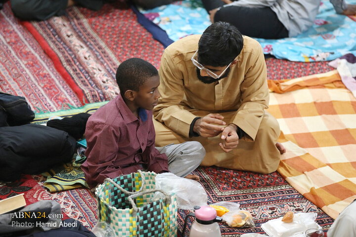 Photos: Spiritual Itikaf Ceremony for Non‑Iranian Seminary Students