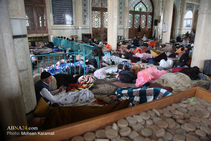 Photos: Spiritual I'tikaf Ceremony at Qom’s Azam Mosque