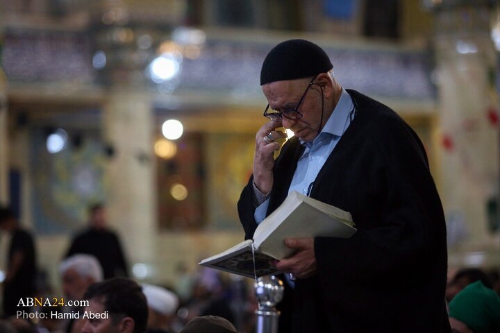 Photos: Spiritual Iʿtikaf Ceremony in Qom’s Jameh Mosque, Imam Hasan al‑Askari Mosque