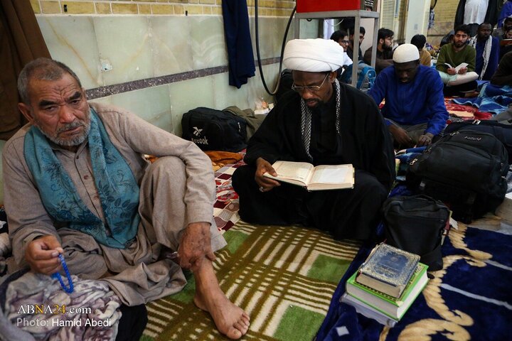 Photos: Spiritual Iʿtikaf Ceremony in Qom’s Jameh Mosque, Imam Hasan al‑Askari Mosque