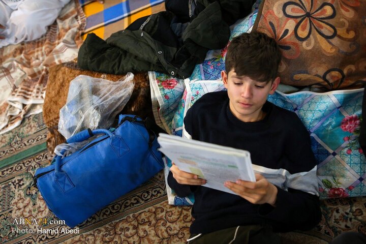 Photos: Spiritual Iʿtikaf Ceremony in Qom’s Jameh Mosque, Imam Hasan al‑Askari Mosque