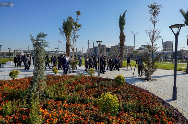 تقرير مصور/ العتبة العلوية تفتتح مشروع حديقة الغدير وسط مدينة النجف الأشرف احتفالًا بذكرى ولادة الامام علي (ع)